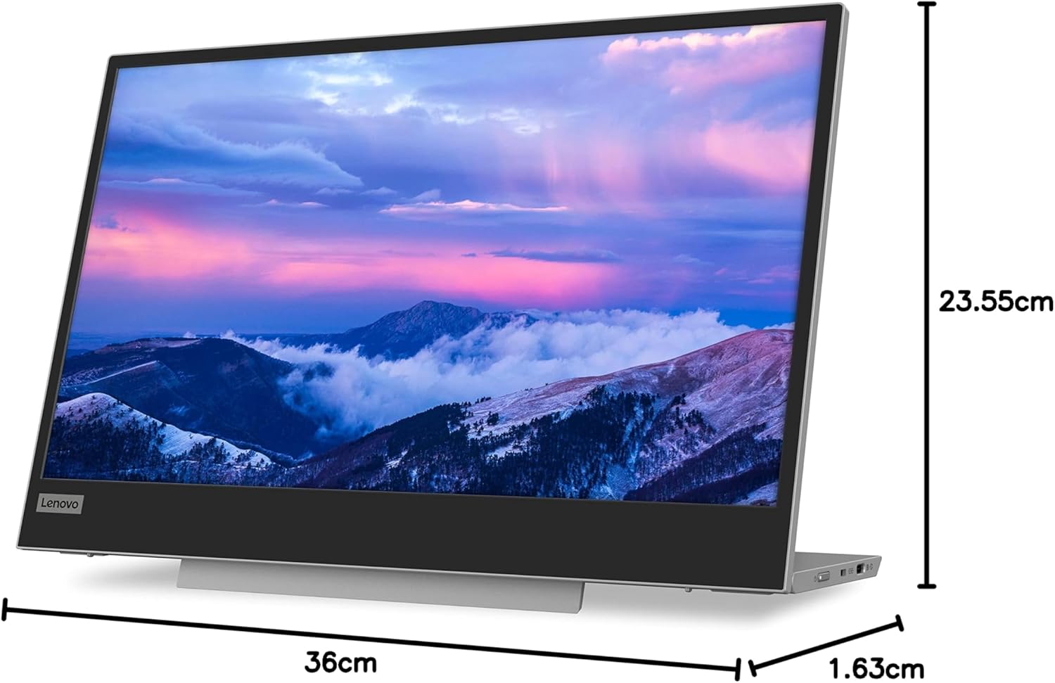 Lenovo L15: Monitor Portatile USB-C 15.6" Full HD