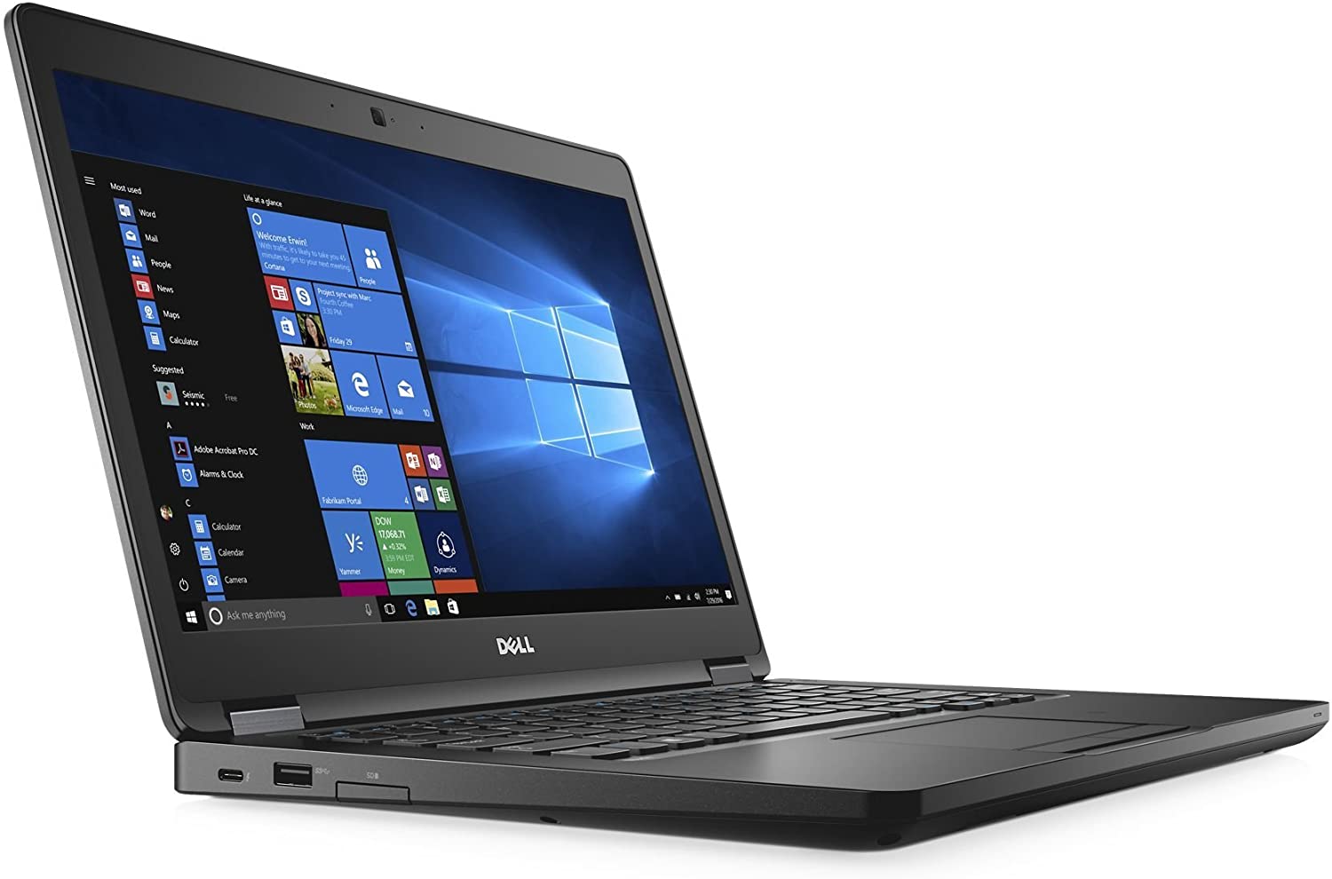 Dell Latitude 5480 Notebook 14"HD | Intel Core i7-6600U 2,6 GHz | 8 GB RAM | SSD 256 GB | ITA Windows 10 Pro-Tastatur
