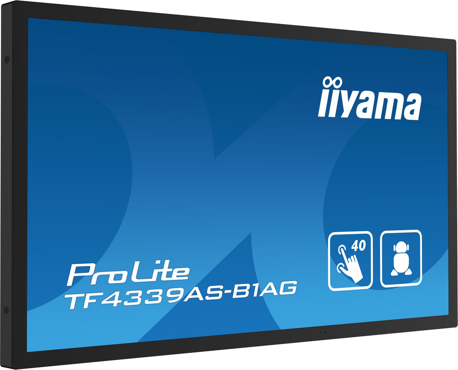 IIYAMA 43 Bonded PCAP Anti-glare Bezel Free