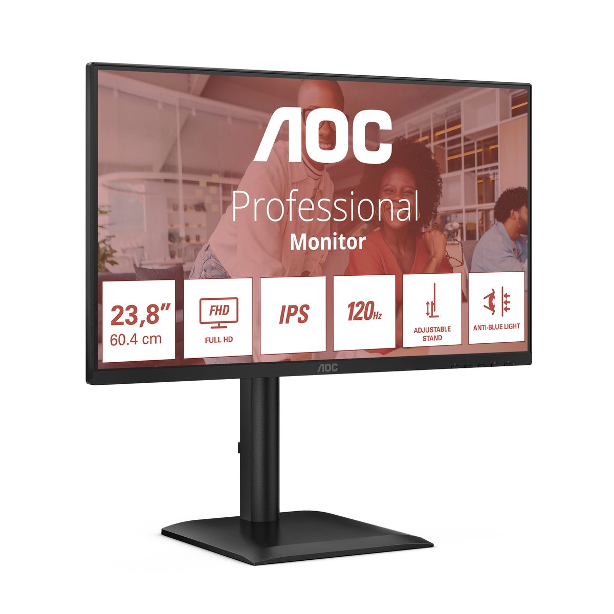 AOC 24 16:9 IPS 1920X1080 120HZ VGA HDMI DP USB