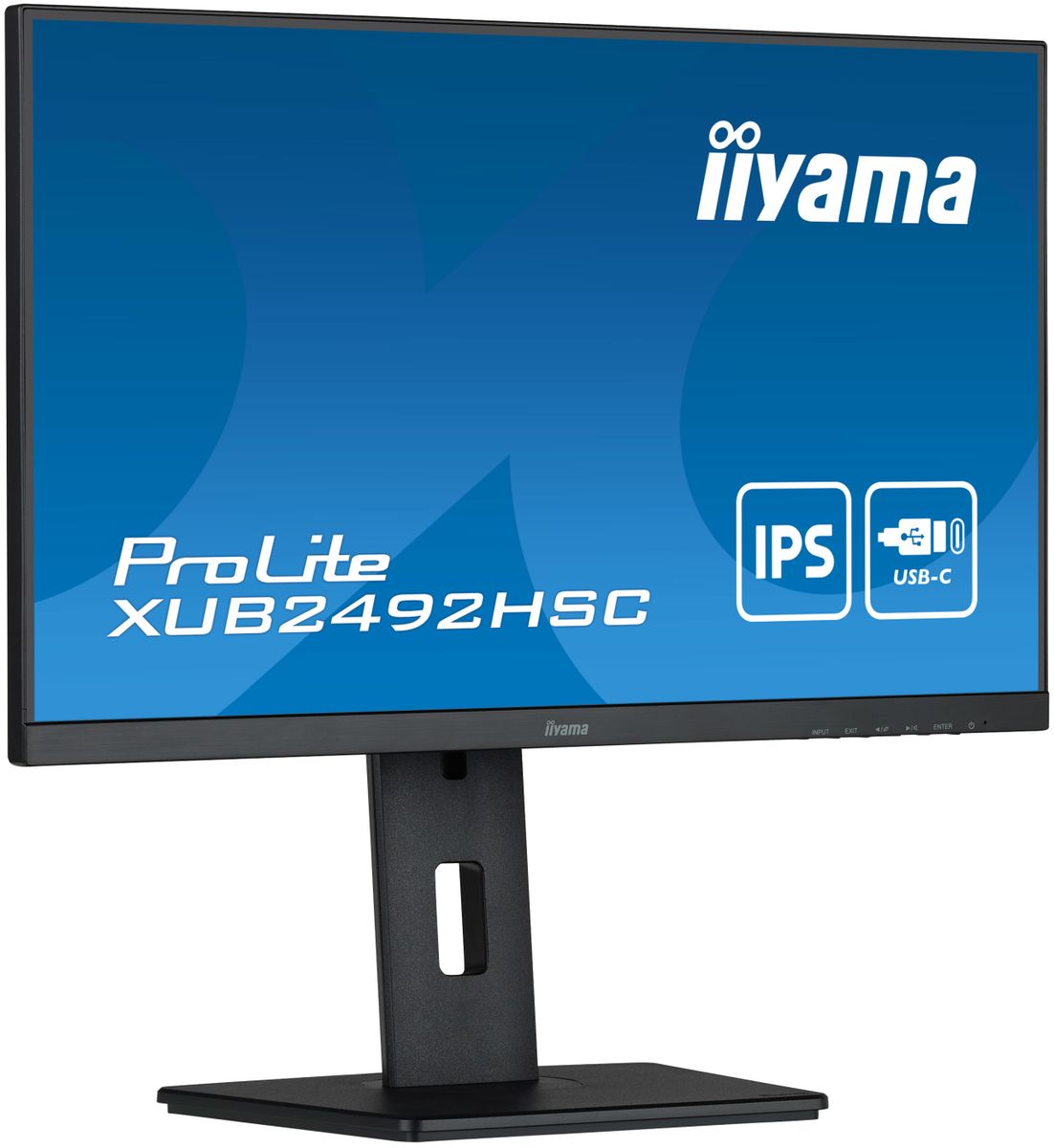 IIYAMA 24 ETE IPS-panel, 1920x1080 USB-C (65W PD)