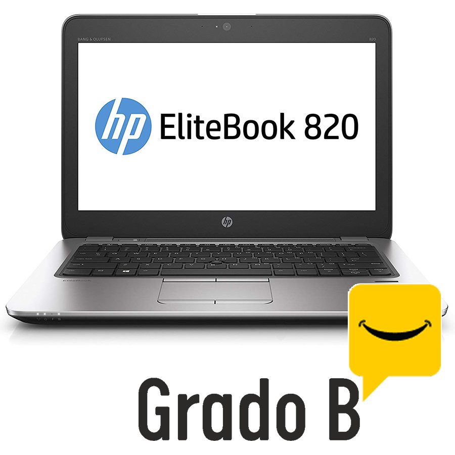 HP EliteBook 820 G3 NOTEBOOK INTEL CORE I5 6300 8GB DDR4 256GB SSD WINDOWS 10 PRO Grado B