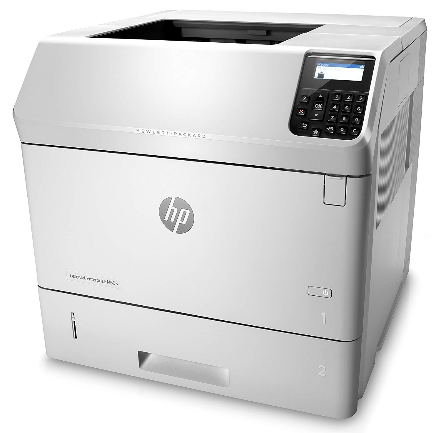 HP LaserJet Enterprise m605n Professioneller Drucker für große Arbeitsgruppen