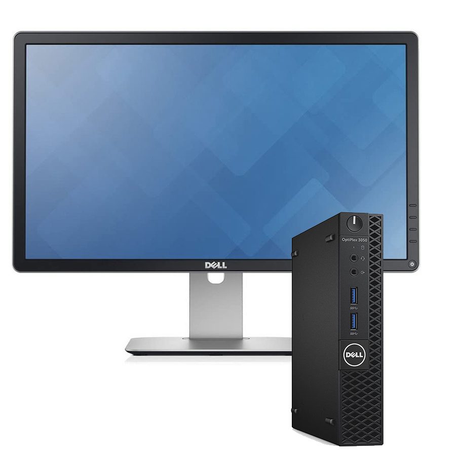 Dell OptiPlex 3050 Micro + DEll P2214H