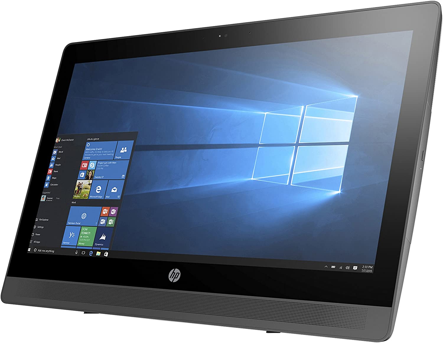 HP ProOne 400 G2 All-in-One Intel i5-6400T | RAM 8 GB | SSD 256 GB | 20 Zoll | Windows 10 | WLAN + Webcam |