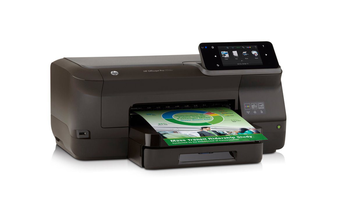 HP OFFICEJET PRO 251 DW Farb-Thermo-Tintenstrahldrucker, 20 Seiten pro Minute, WLAN