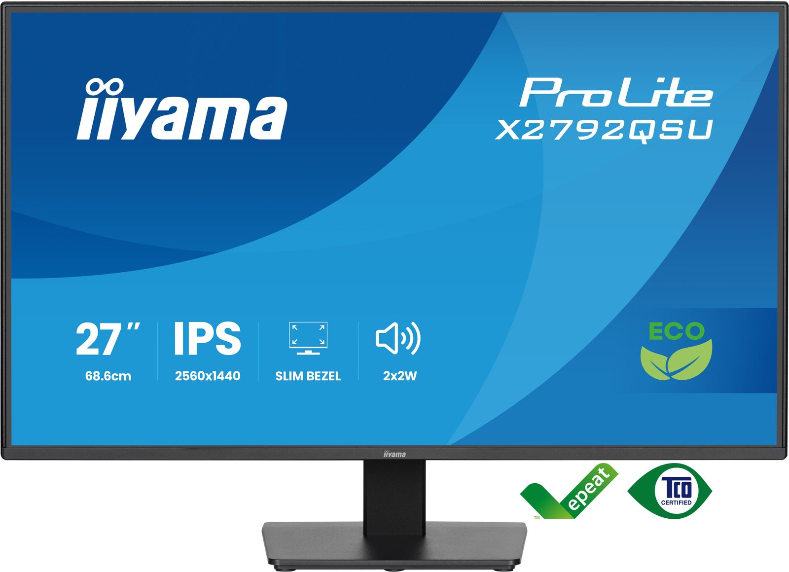 IIYAMA 27 IPS 4-side slim bezel 2560x1440@120Hz