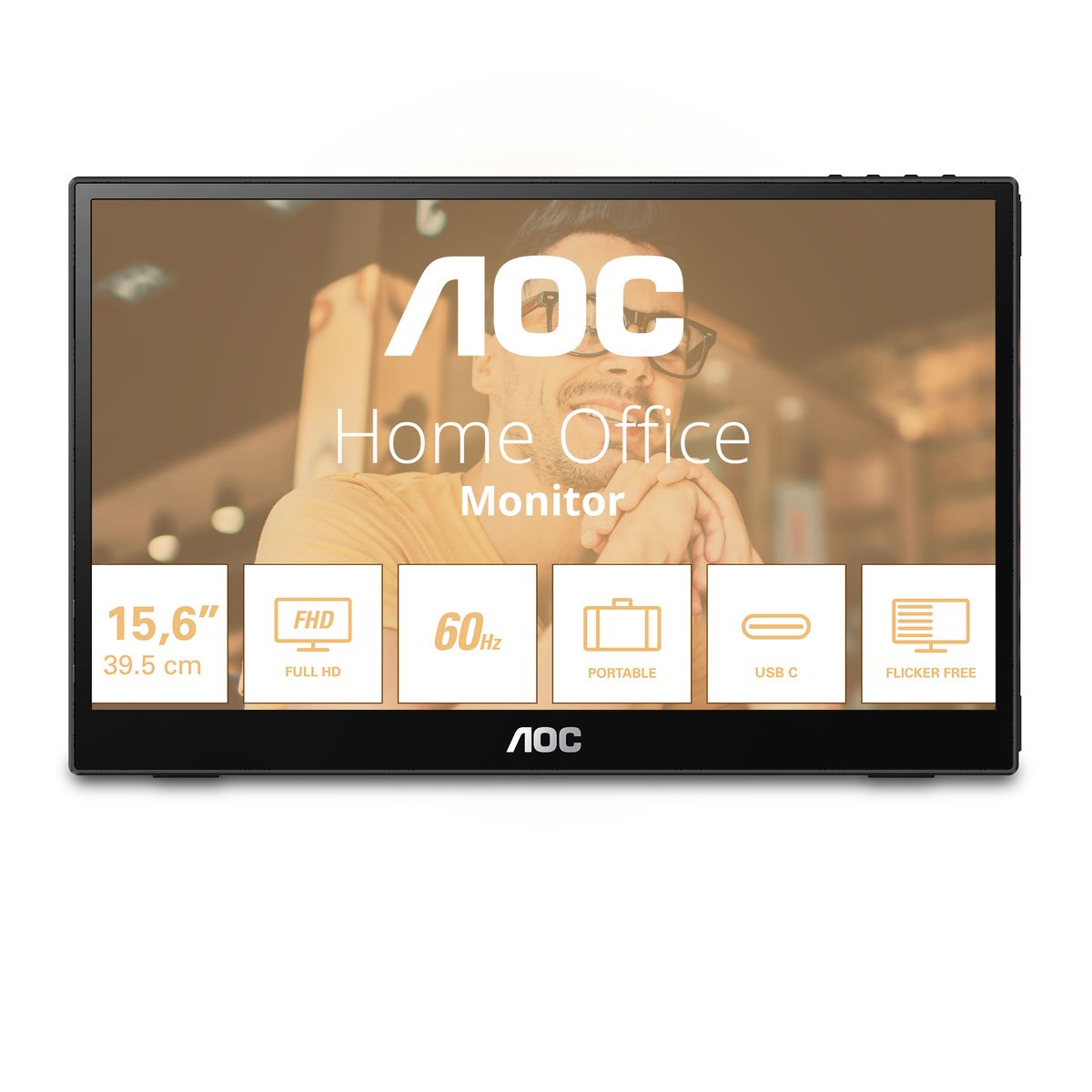AOC 16 16:9 ISP 1920X1080 USBC