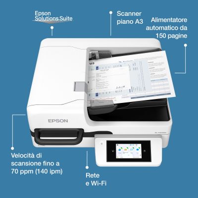 EPSON WORKFORCE DS-71000WN - SCANNER PIANO A3