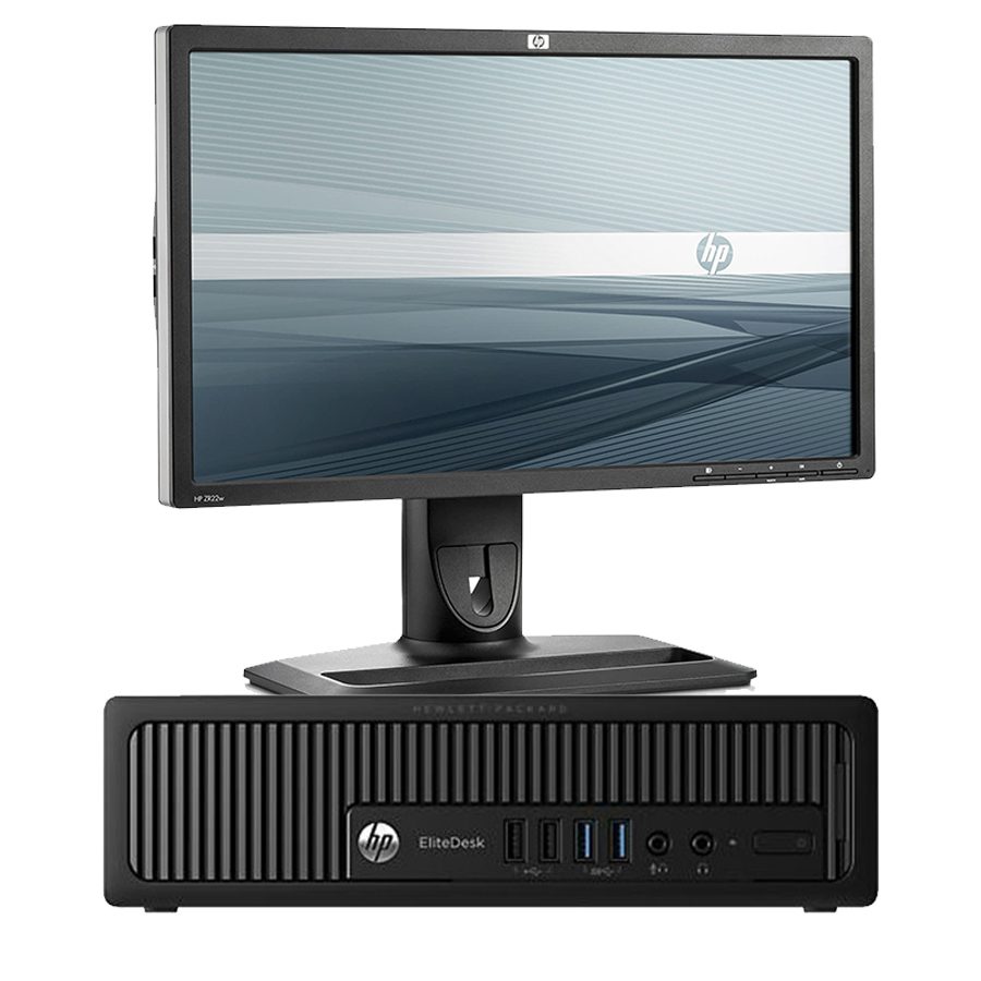 Bundle HP EliteDesk 800 G1 USDT + Monitor 22