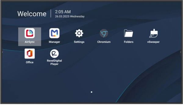 VIEWSONIC 55 LED , 3840X2160, 500 NITS, ANDROID 14