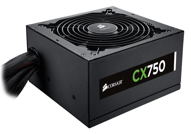 CORSAIR CX750 750W PC POWER SUPPLY model 75-001447