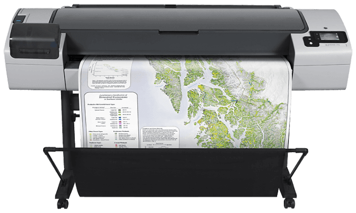 HP Designjet t790 ePrinter cr649a 44 pollici plotter