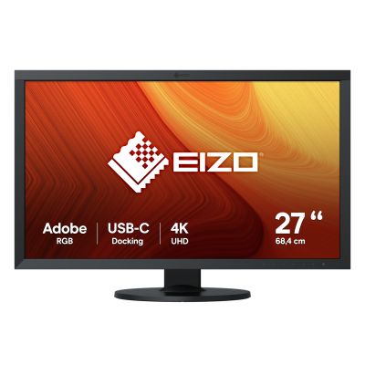 EIZO 27 IPS 3840X2160 USB C DP HDMI PIVOT WARRANT 5Y