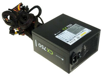 CORSAIR CX750 750W PC POWER SUPPLY model 75-001447