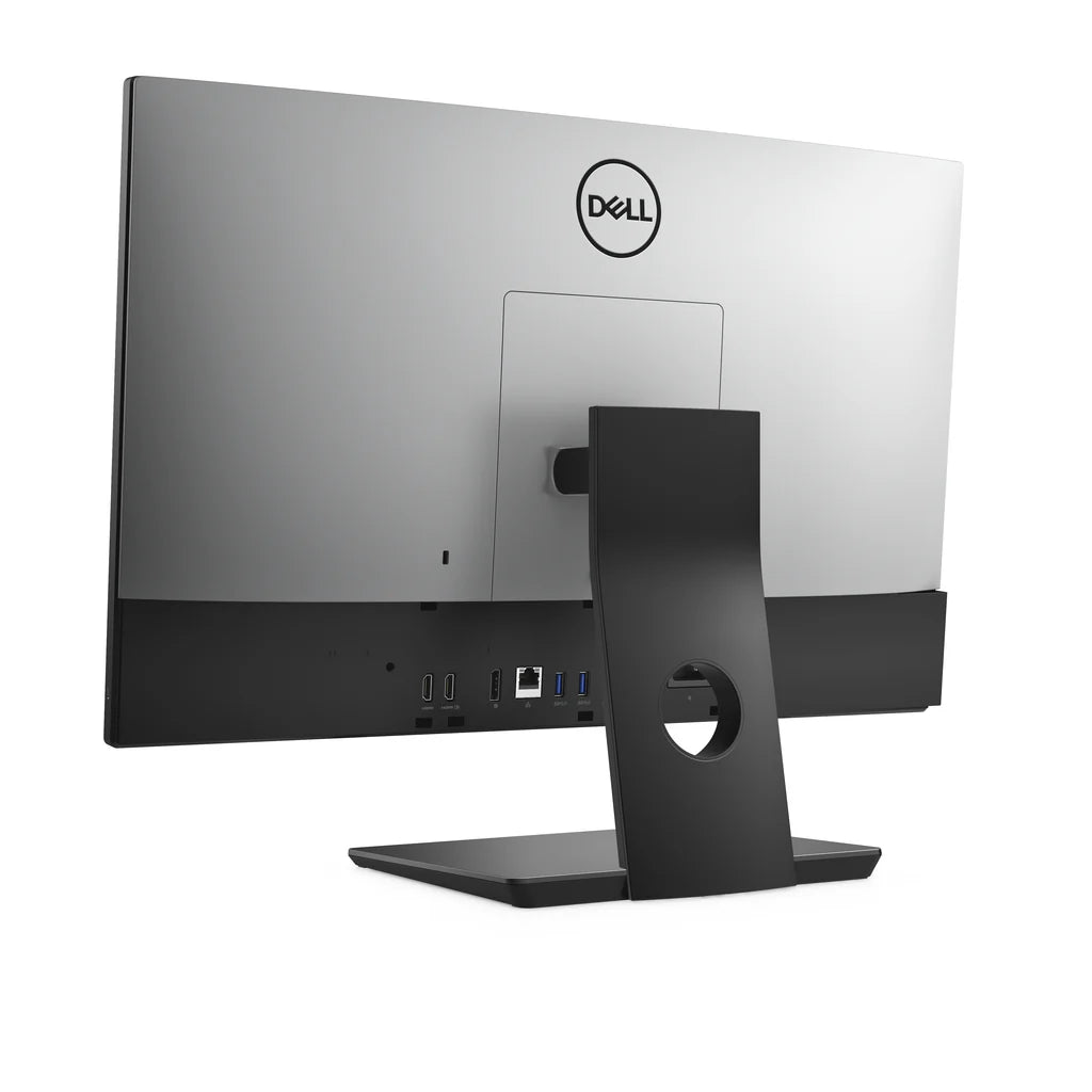 Retro del Dell OptiPlex 7460 All In One Touch 24" i5-8500 Ricondizionato con porte USB, Ethernet e HDMI, perfetto per configurazioni versatili.