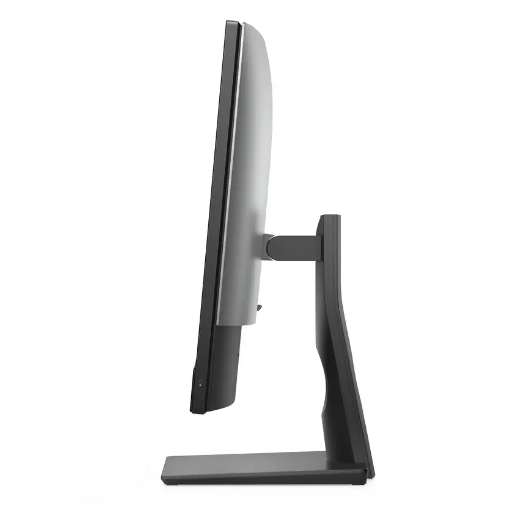 Vista laterale destra del Dell OptiPlex 7460 All In One Touch 24" i5-8500 Ricondizionato, struttura compatta con porte accessibili frontalmente.