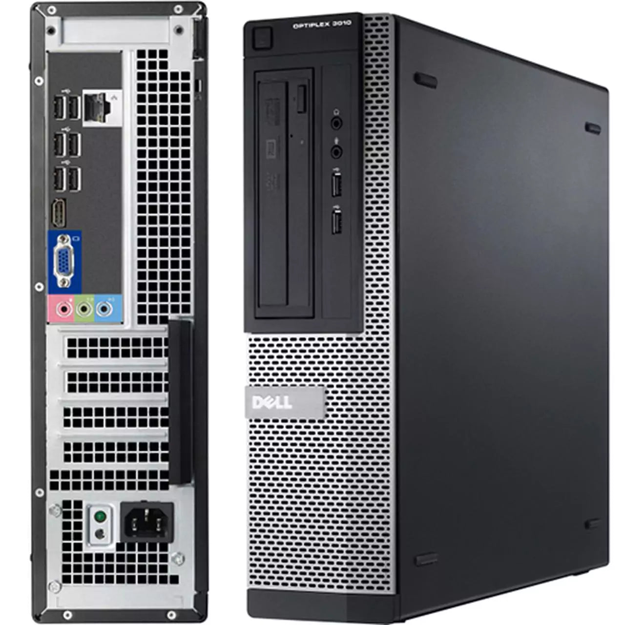 Dell Optiplex 3010 DT | Intel Core i3-3220 - 3.3Ghz | 8Gb Ram | 500Gb Hard Disk | Windows 10 | Performance and upgradeability