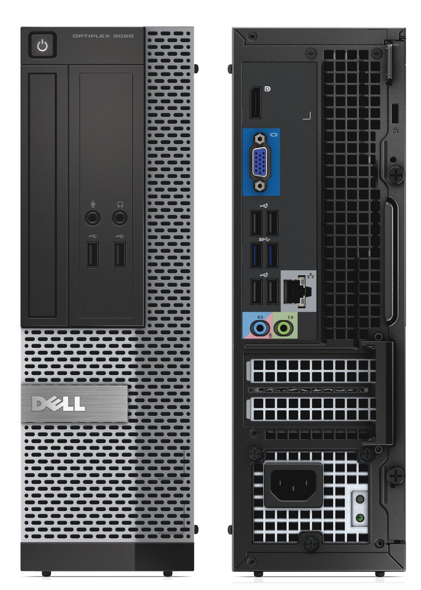 Dell OptiPlex 3020 Desktop-Computer SFF | Intel Core i3-4130 3,40 GHz | 8 GB RAM | 500 GB Festplatte | Windows 10 | kompakt, sparsam und perfekt fürs Büro