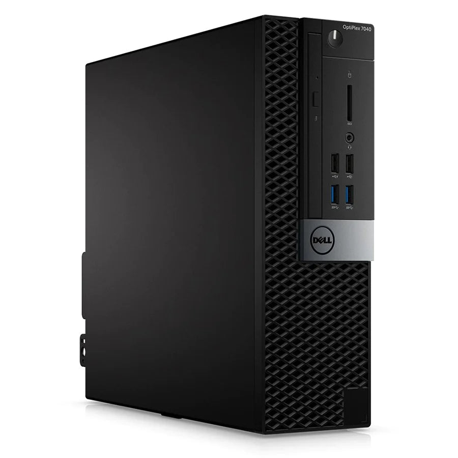 Dell Optiplex 7040-Paket | Intel Core sechste Generation | RAM bis zu 32 GB | SSD bis 1 TB | Windows 11 Pro + 27-Zoll-FullHD-Monitor + Maus- und Tastatur-Kit, das Komplettpaket für Ihr Büro 