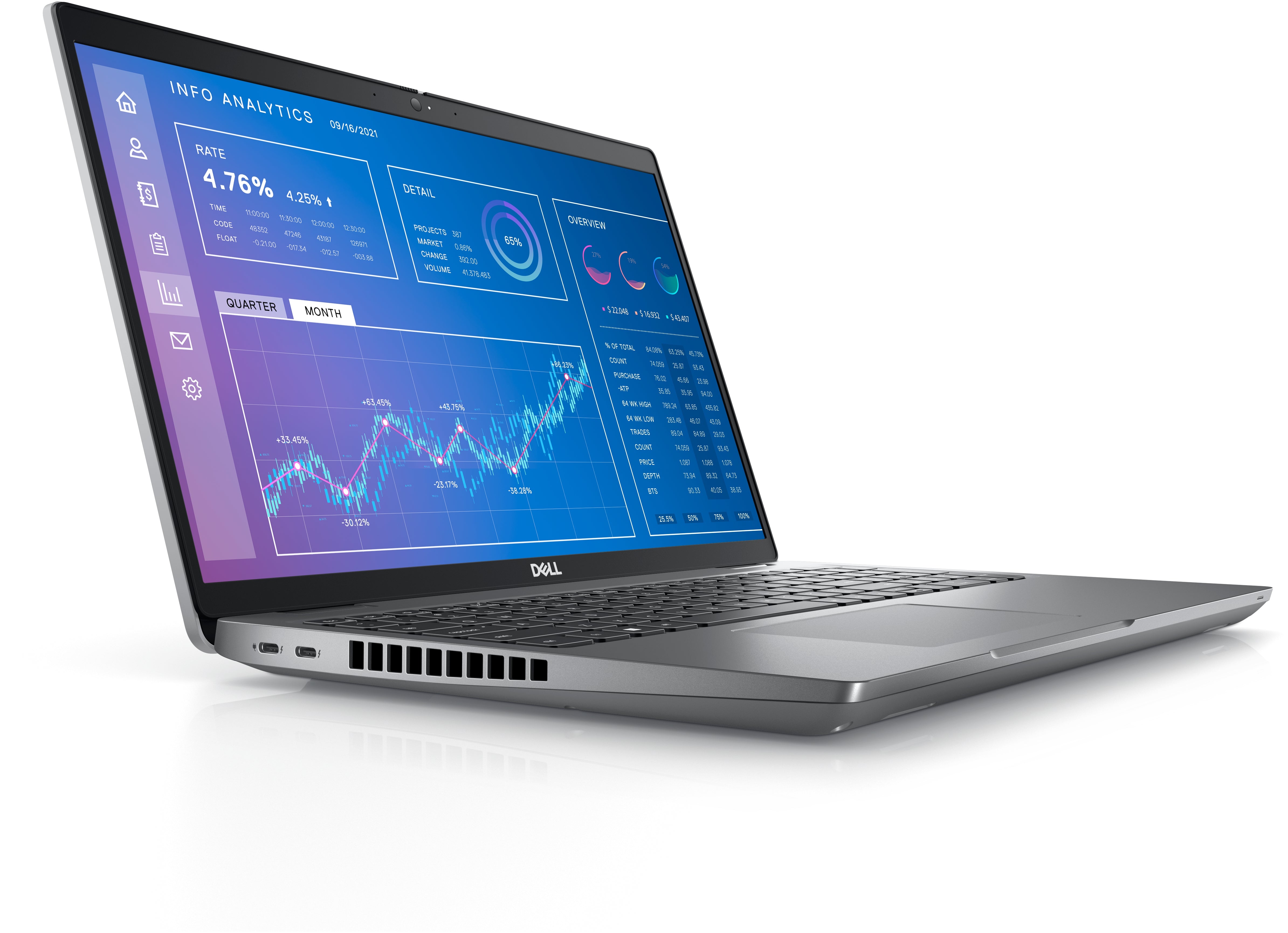 Dell Precision 3571 Workstation Portatile 15.6" FullHD | Intel Core i9-12900H | Ram 16GB DDR5 | Tastiera DE | FreeDOS