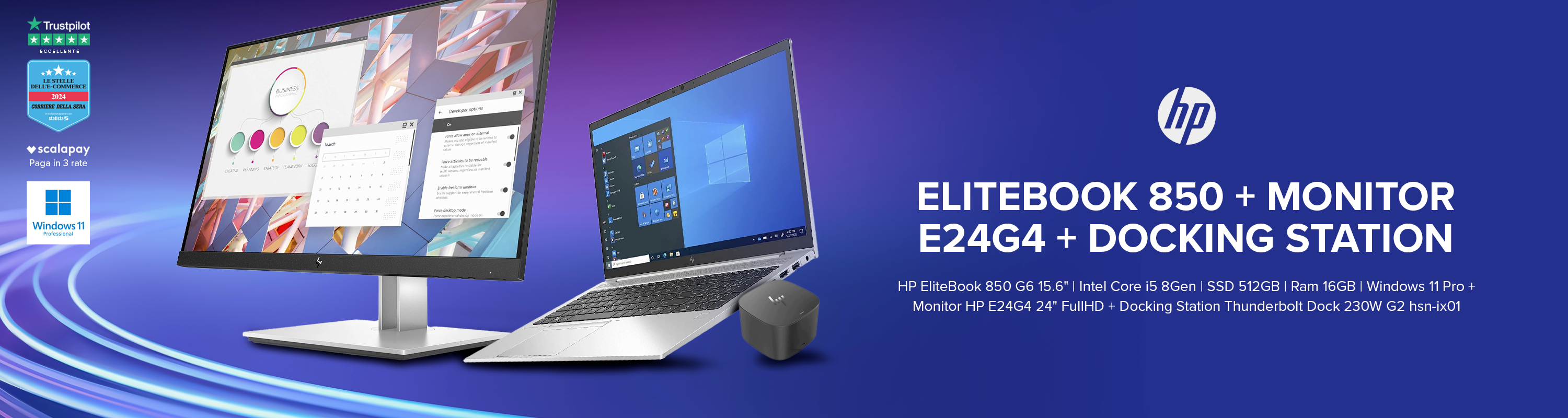 Bundle HP EliteBook 850 G6 15.6"