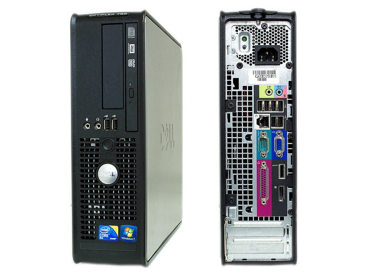 Dell OptiPlex 380 sff | Intel Core 2 Duo E7500 | 4 GB RAM | 500 GB Festplatte | DVD+RW | Windows 10 |