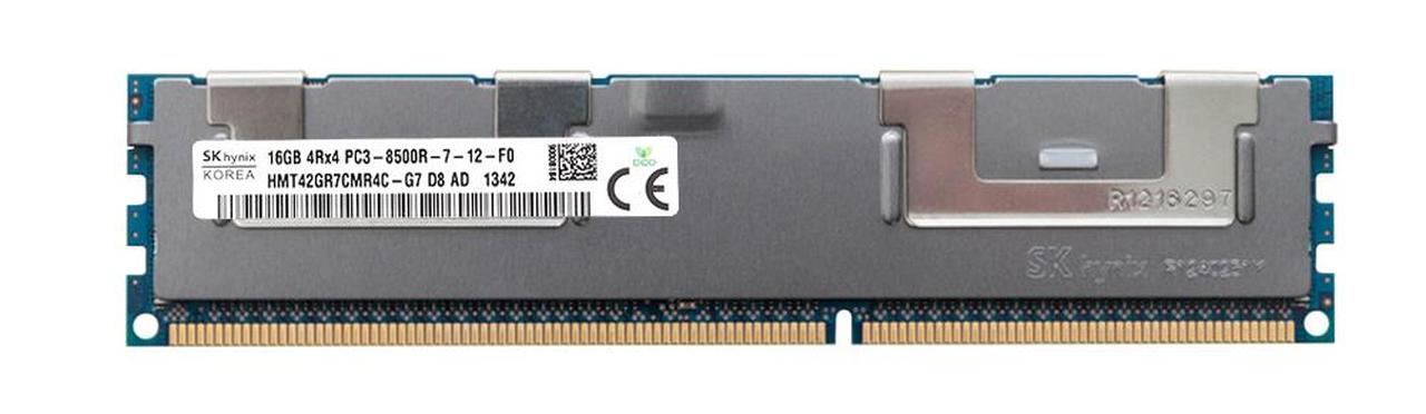 Hynix 16 GB PC3-8500 DDR3-1066 MHz ECC registriertes CL7 240-Pin-DIMM-Quad-Rank-Speichermodul Hersteller-Teilenummer HMT42GR7CMR4C-G7