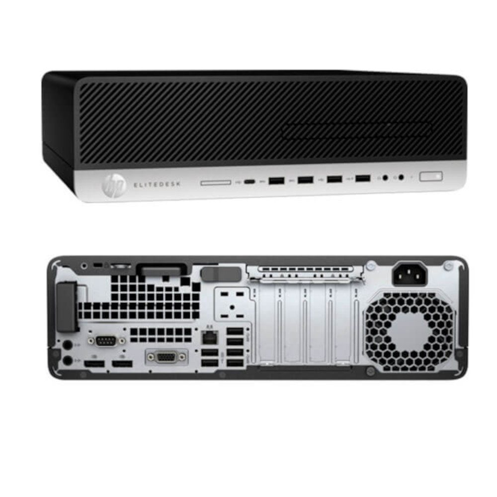 HP EliteDesk 800 G3 SFF | i5-7500 3.4Gh | 8/16Gb Ram | SSD 480Gb + 1Tb SATA | USB-C Windows 10 Pro