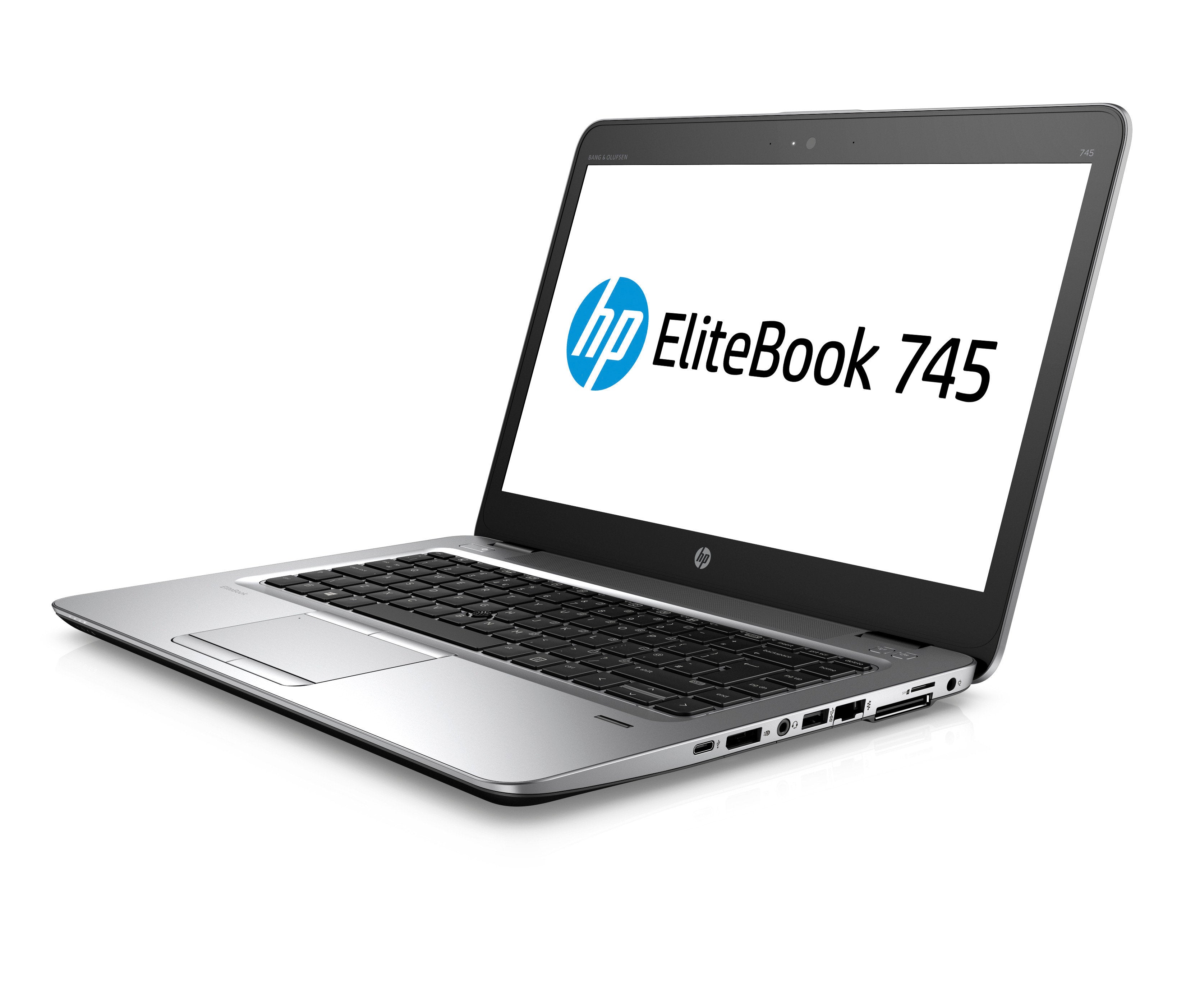 HP EliteBook 745 G4 Notebook side view