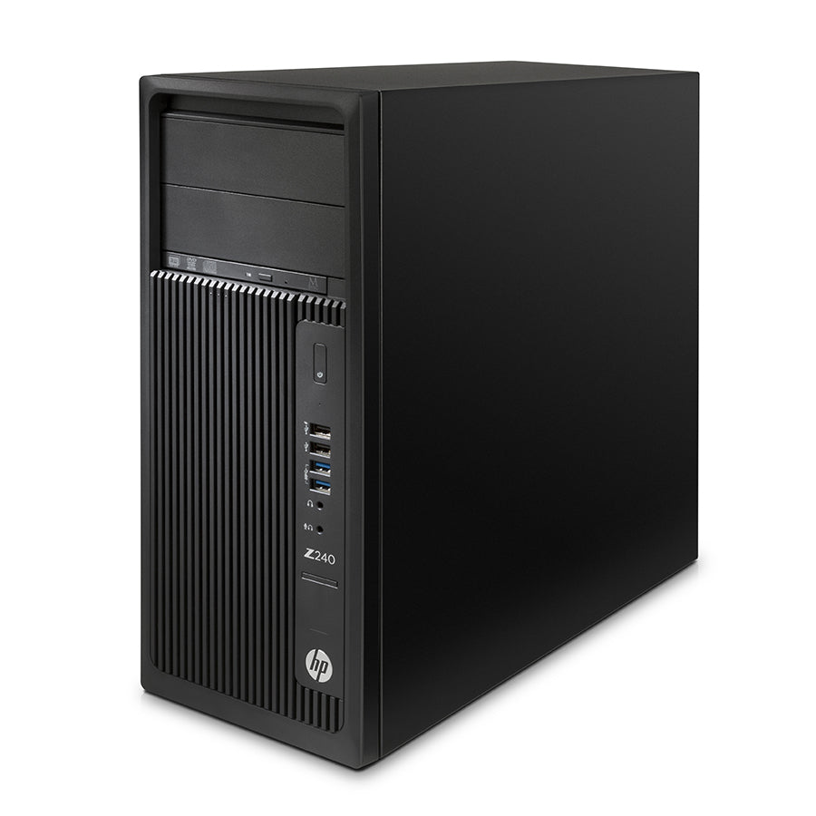HP Z240 Workstation Tower ricondizionata | Intel Xeon E3-1245 V5 | Windows 11 Pro