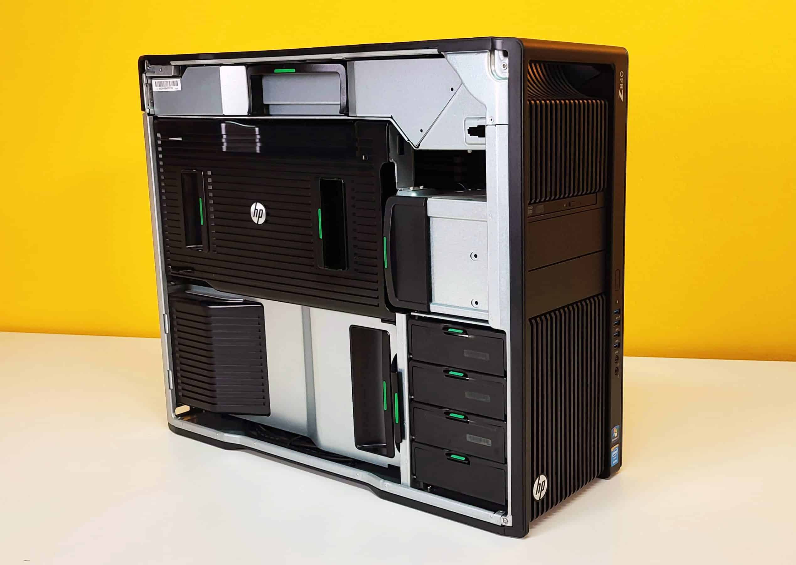 HP Z840 Workstation | 2x Intel Xeon E5-2640 2.6Ghz | Ram 64Gb | SSD 1Tb + 12Tb SAS | Dual Nvidia Quadro K5200 16Gb video cards | Windows 11 Pro