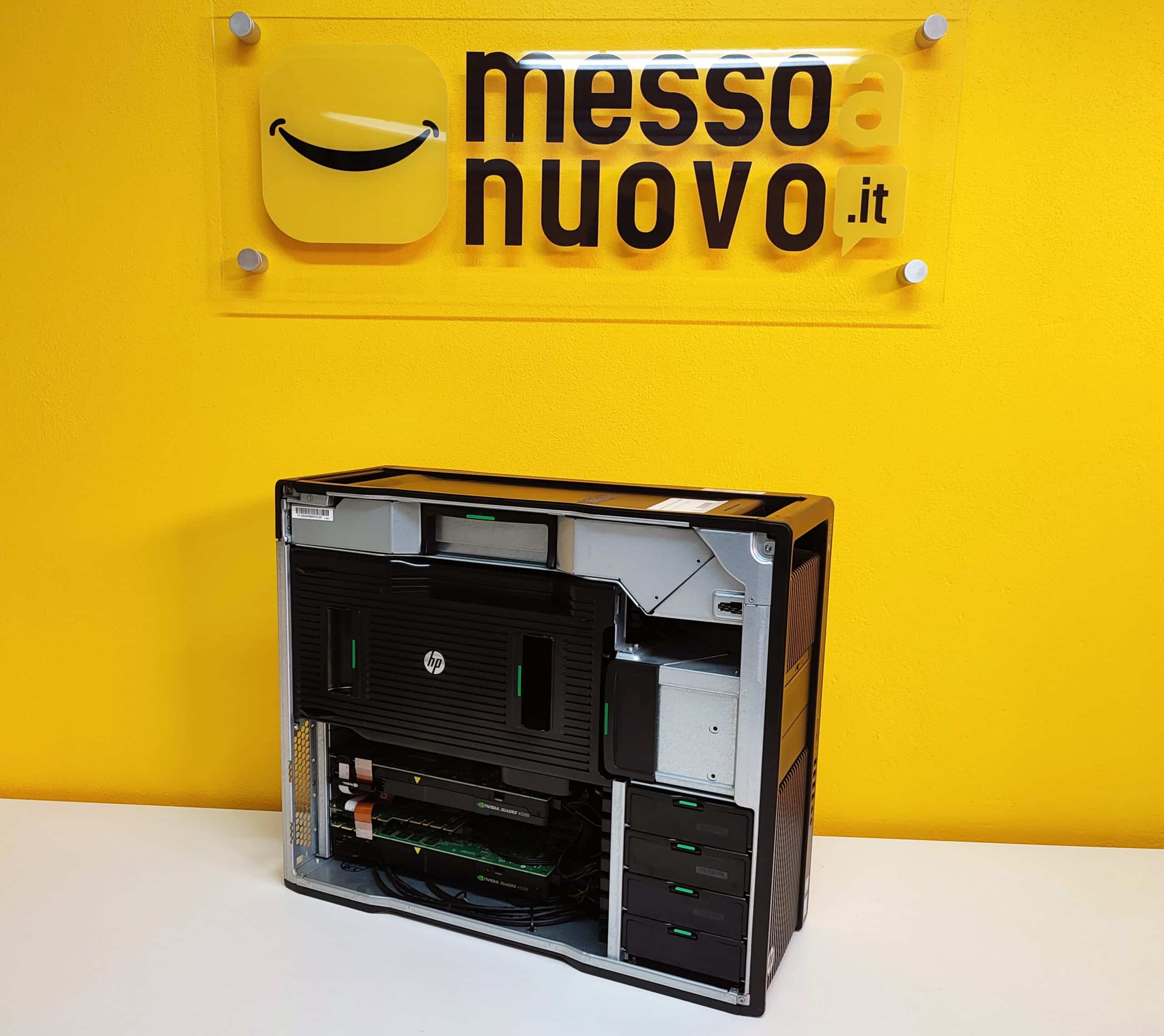 HP Z840 Workstation | Intel Xeon E5-2620 V3 6Cores | Ram 32Gb | SSD 480Gb + 12Tb Meccanici SAS | Nvidia Quadro P2000 | Windows 11 Pro Potenza di calcolo per tutti gli usi