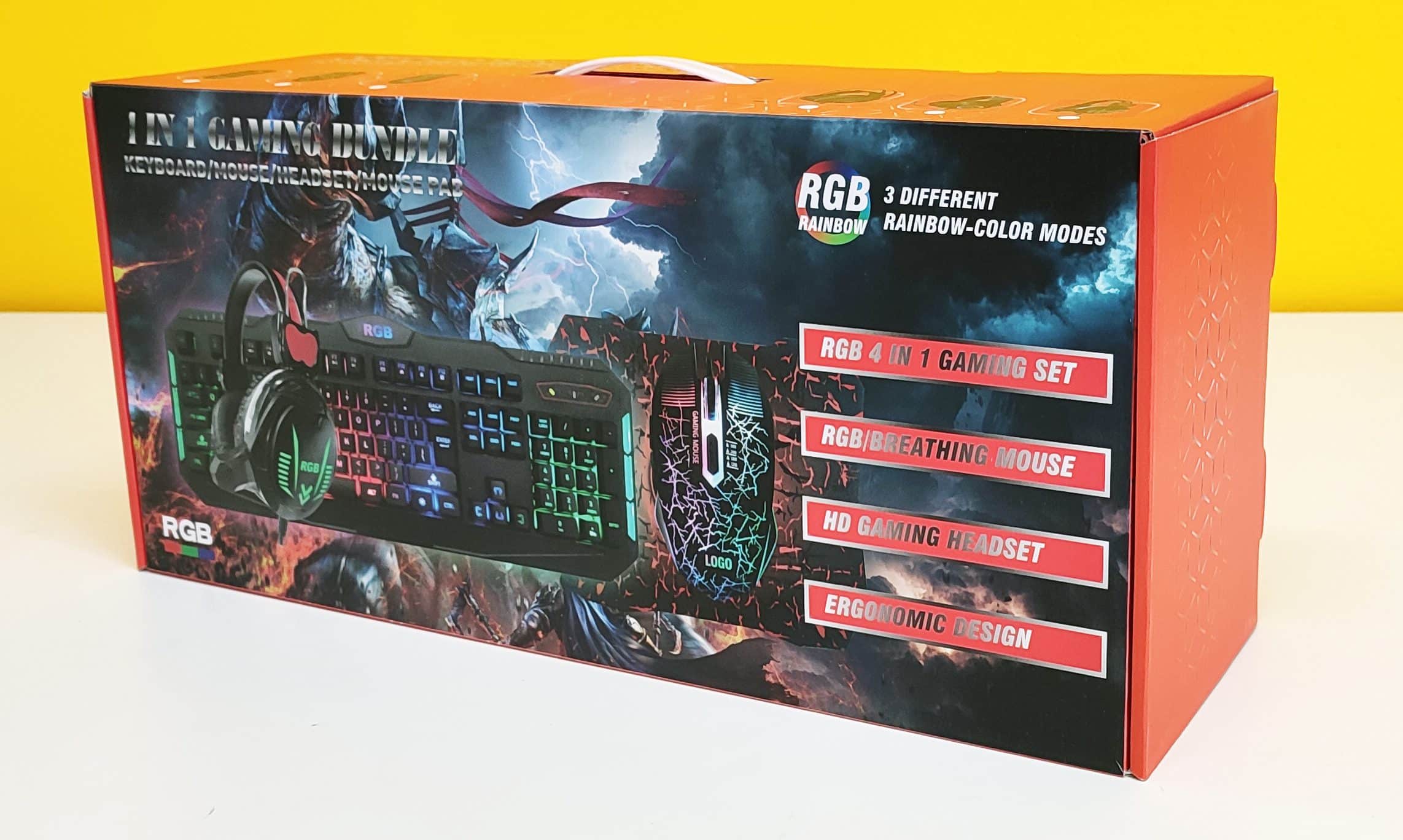 Kit Gaming Computers Parts Modello Black Thunder RGB