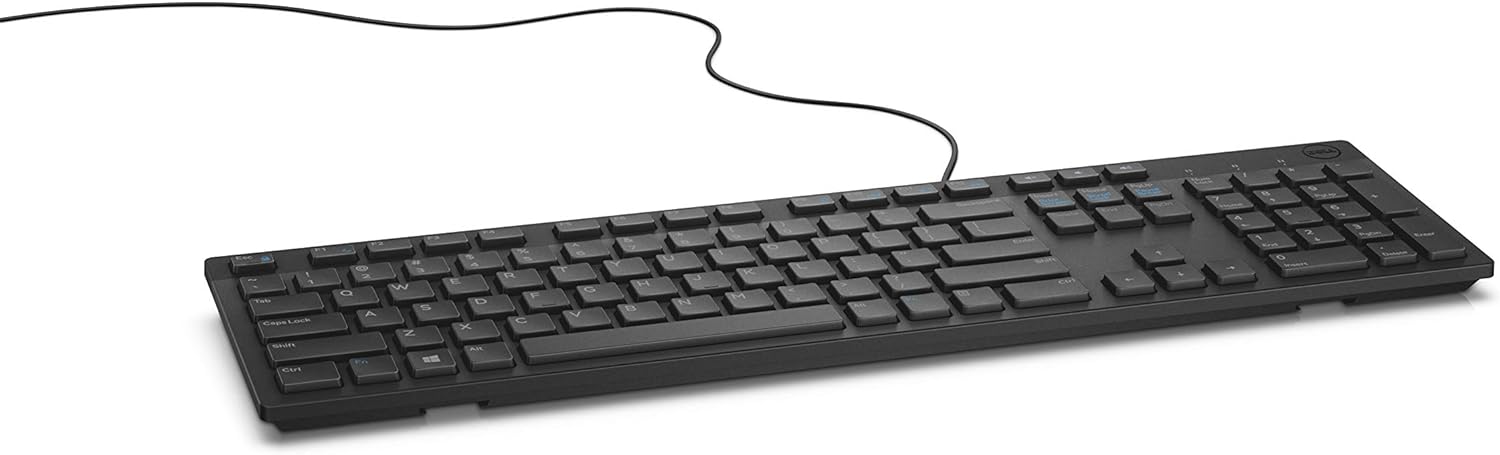 Kit mouse e tastiera Dell KB216 + MS116 con cavo USB QWERTY ITA Prodotto NUOVO