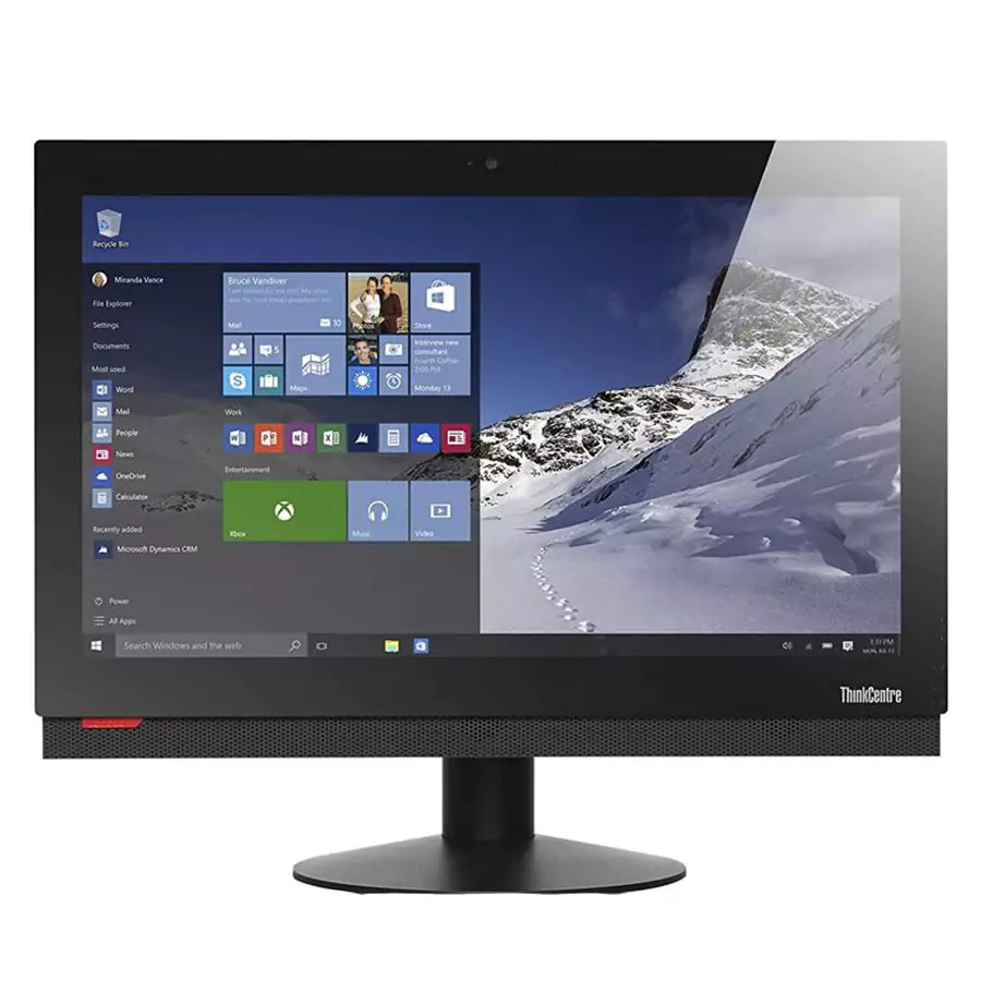 Lenovo All-in-One ThinkCentre M810Z 22″ FullHD | Intel Core i7-6700 | RAM 16GB | SSD 512GB | HD-Webcam Windows 11 Pro, das generalüberholte All-in-One-Gerät, perfekt für Ihre Arbeit