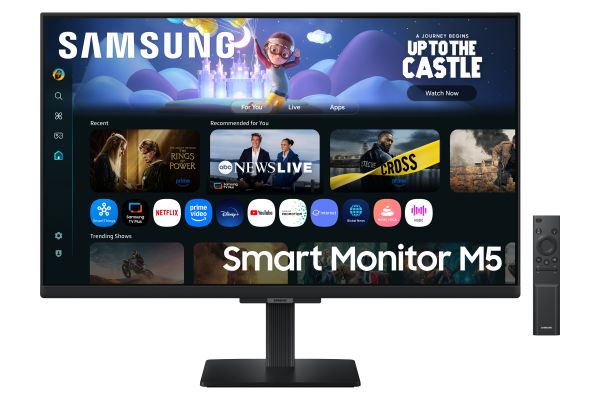 SAMSUNG S27FM500|Smart Monitor,FHD con Speaker e Telecoman