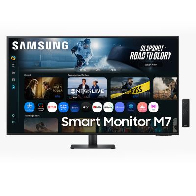 SAMSUNG S43FM702|Smart Monitor,UHD,USB-C,Speaker,Telecoman