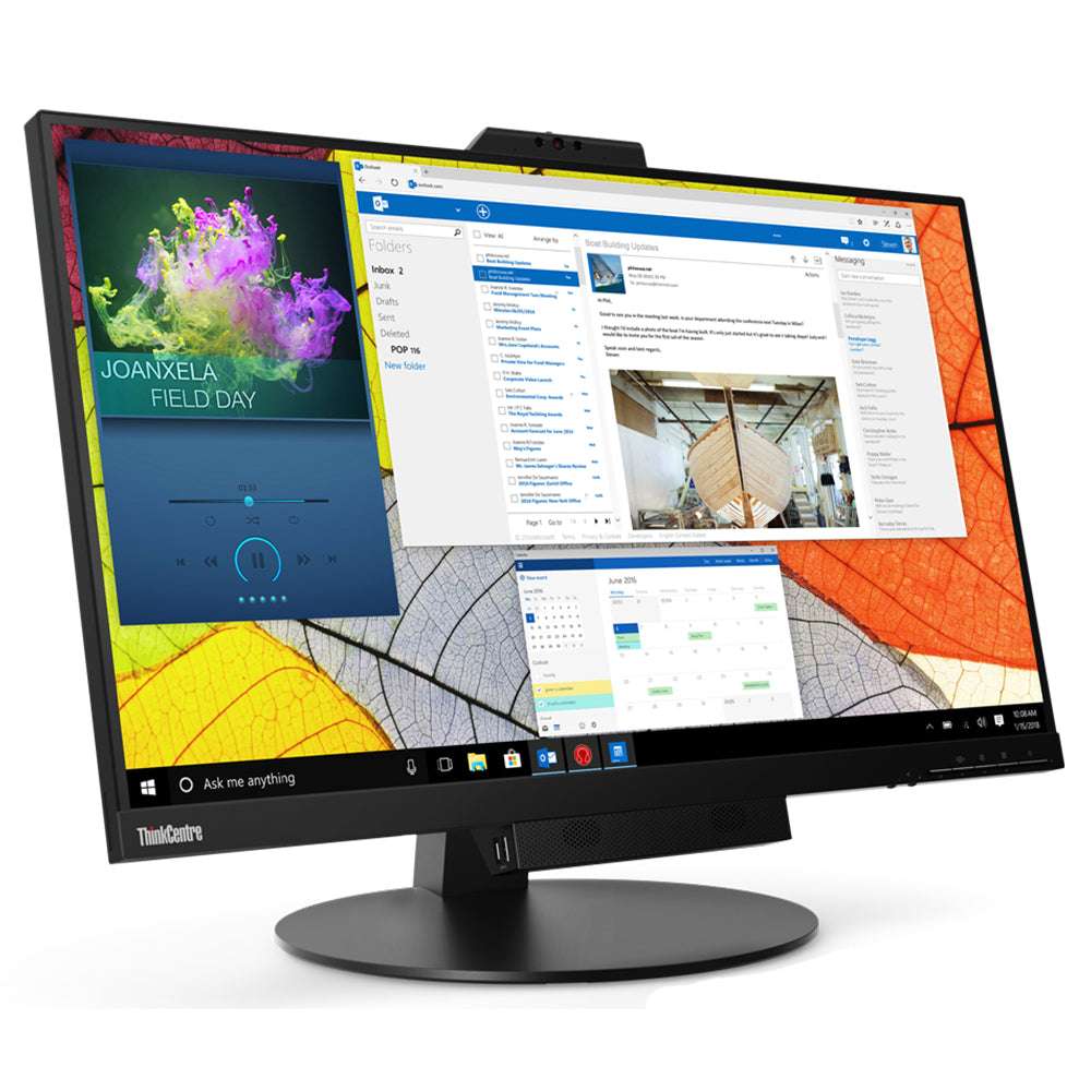 Alles in einem Lenovo ThinkVision Tiny-In-One 27" QHD | Intel Core i7-8700 | Ram 32 GB | FreeDOS 