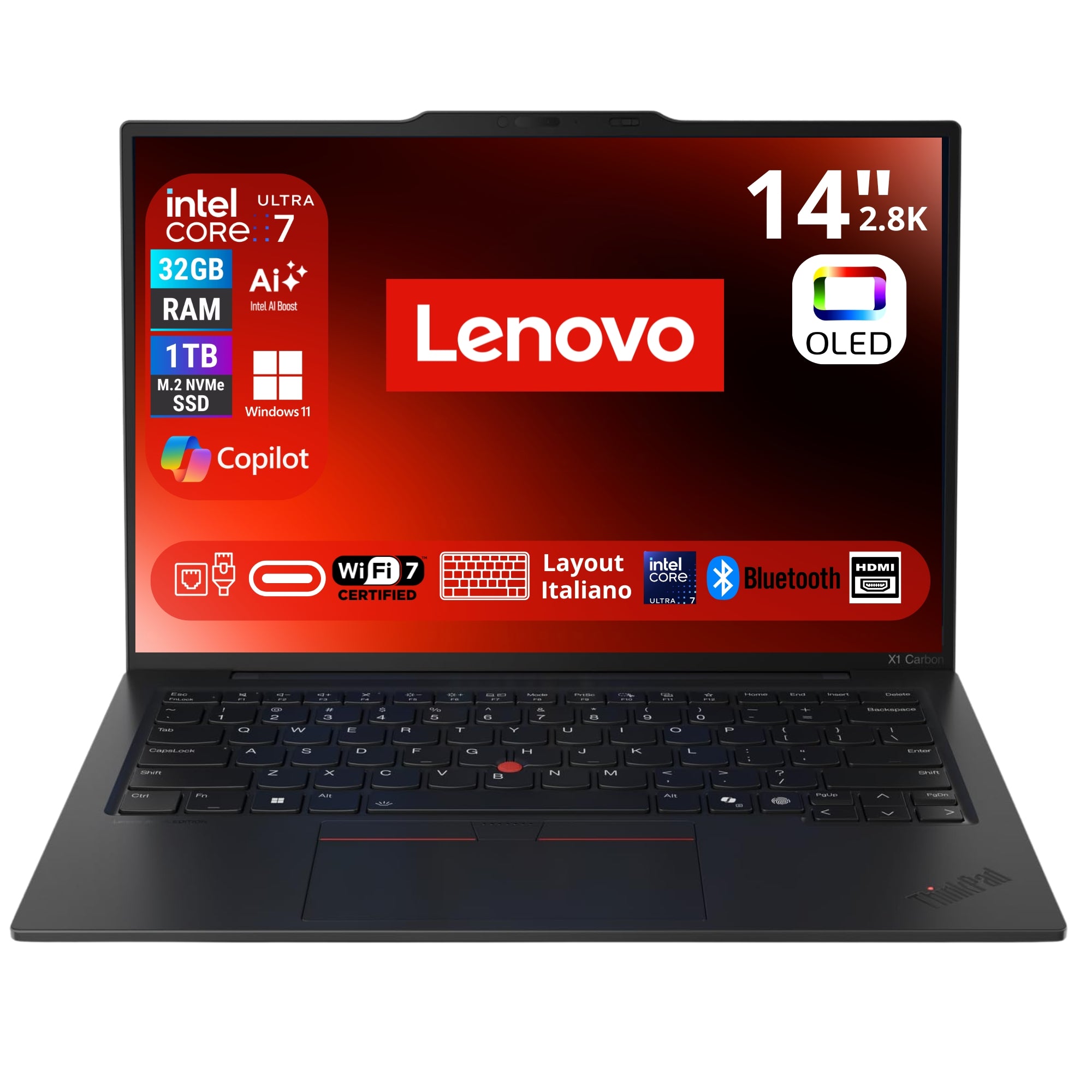 Lenovo ThinkPad X1 Carbon Gen 13 Copilot+ 14