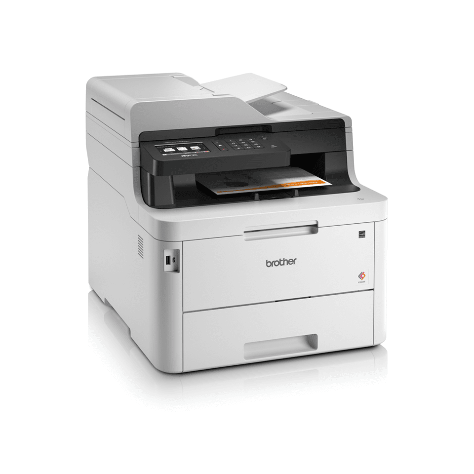 Brother MFC-L3770CDW A4-Farb-LED-Multifunktionsdrucker mit WLAN, Dual CIS, Ethernet, NFC 24 Seiten pro Minute ADF Automatischer Duplexdruck