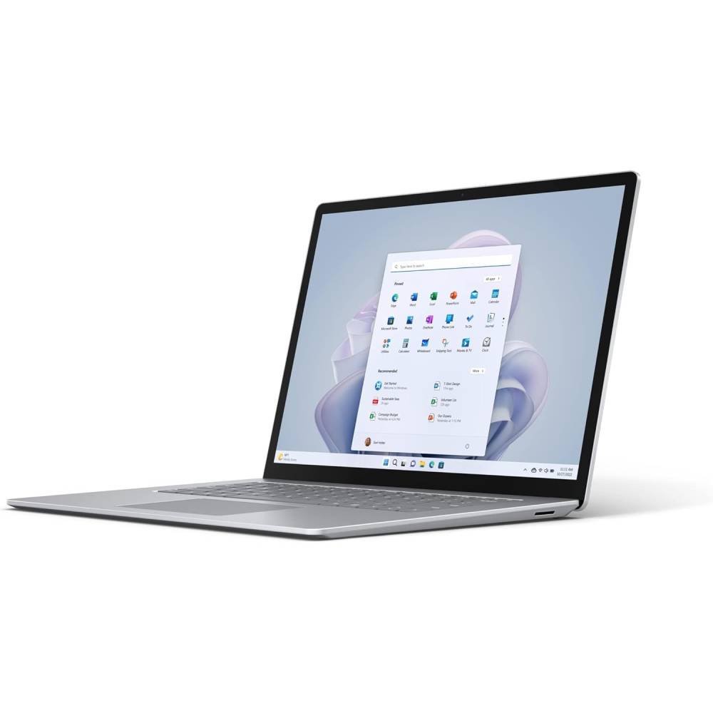 Notebook Microsoft Surface Laptop 3 15 pollici touchscreen con Intel Core i5, design sottile e prestazioni elevate per lavoro e studio.
