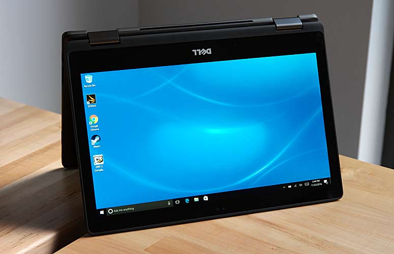 Dell Latitude 3379 Notebook Convertibile da 13.6" Touch | Intel Core i5-6300U 2.4Ghz | 8Gb Ram | SSD 256Gb | Web Cam Tastiera ITA | Windows 10 Pro Grado B