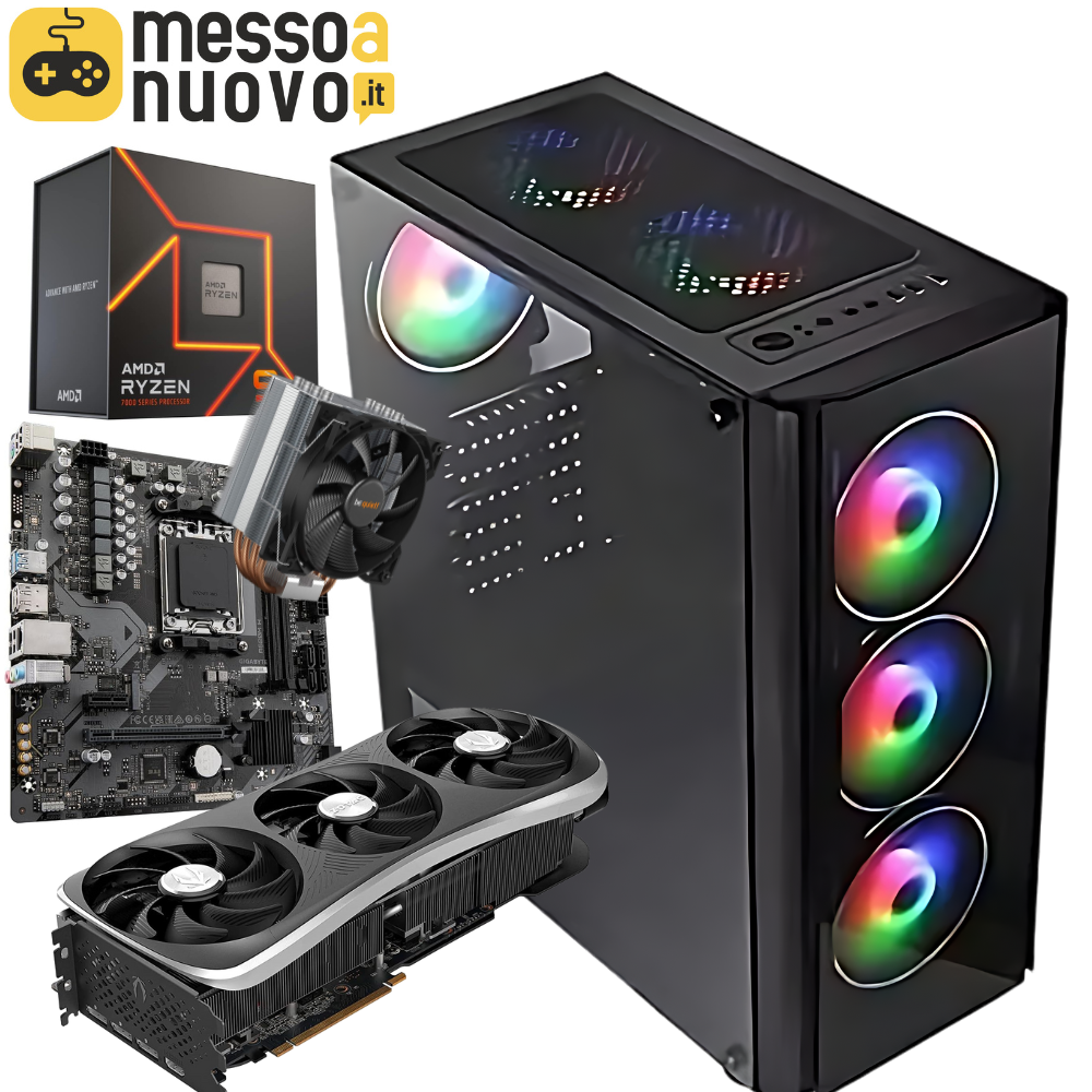 PC Gaming Eris | AMD Ryzen 9 7950X | Ram 32GB | SSD NVMe 1TB | Nvidia RTX 4080 16GB | Windows 11 Pro