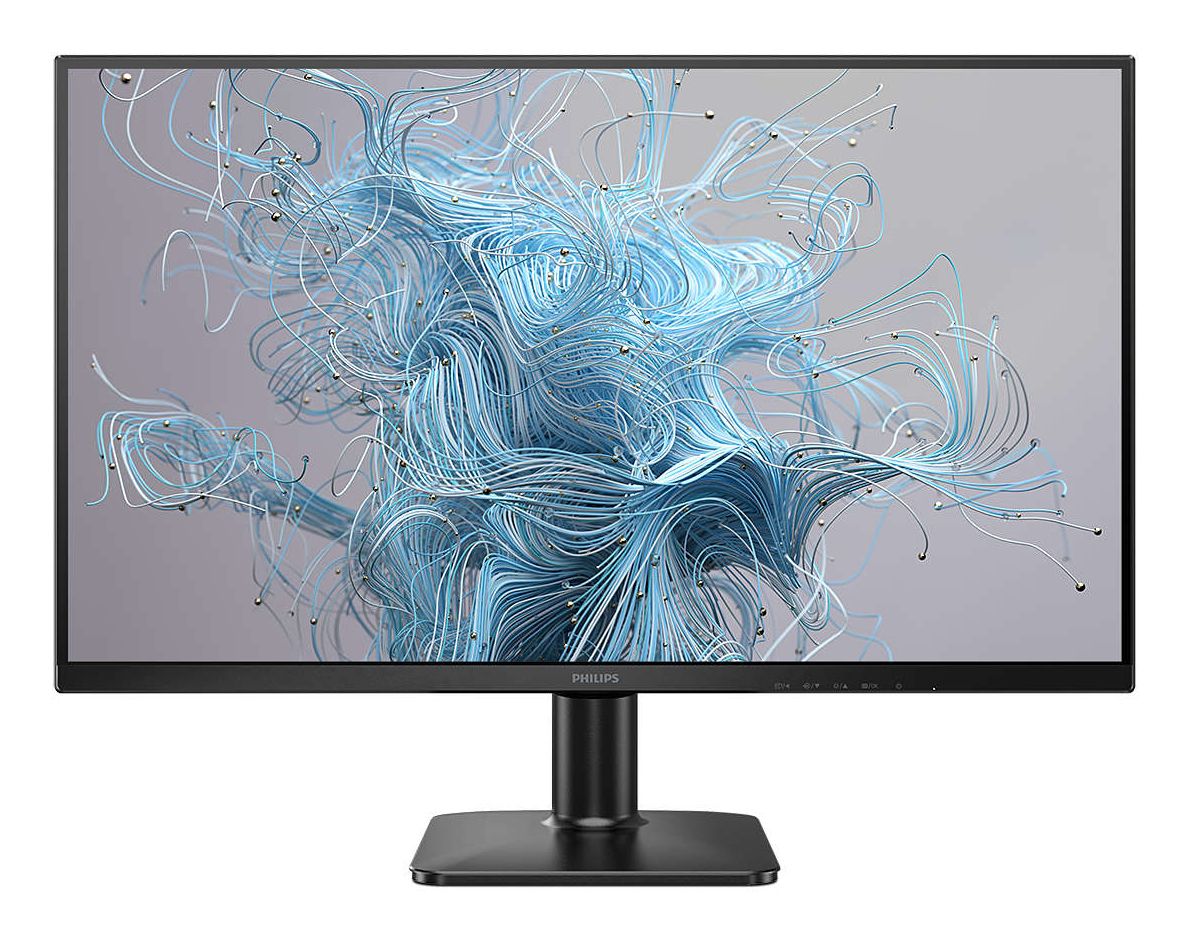 Schermo Philips 27E2N1100L/00 da 27 pollici con design sottile e pannello VA, ideale per ambienti di lavoro moderni e postazioni gaming.
