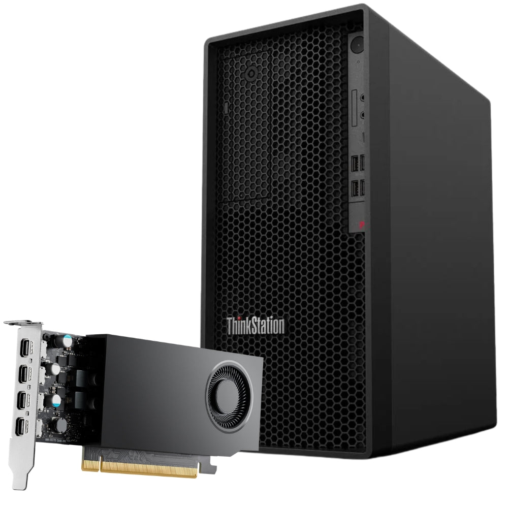 Lenovo ThinkStation P2 Tower Gen 2 | Intel Ultra 5 225 | Ram 32GB | SSD 2TB | Nvidia RTX A1000 8GB FreeDOS Prodotto NUOVO