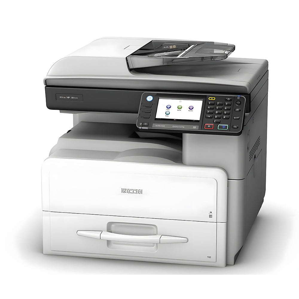 Ricoh Aficio MP 301SPF Multifunktionsdrucker A4 Monochrom S/W 600DPI 30PPM Netzwerkfax Automatischer Duplex-Duplex