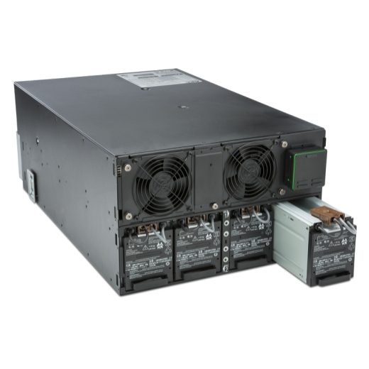 APC Smart-UPS SRT 10000 VA, SRT10KRMXLI RM, unterbrechungsfreie 230-V-USV-Stromversorgung, 10.000 W, 6U-Rack