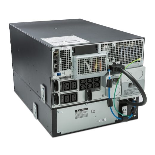 APC Smart-UPS SRT 10000 VA, SRT10KRMXLI RM, unterbrechungsfreie 230-V-USV-Stromversorgung, 10.000 W, 6U-Rack