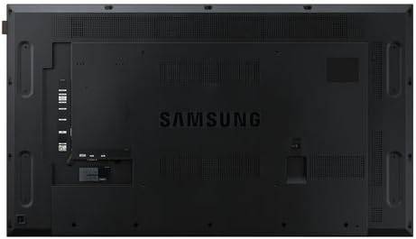 Retro del monitor Samsung DB55E 55 pollici con design robusto, prese d'aria per dissipazione del calore e logo Samsung ben visibile.